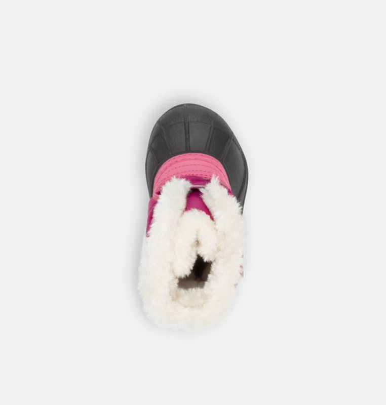 Kids Snow Boots Pink/Black - Sorel Toddler Commander™ - 385267-JAU